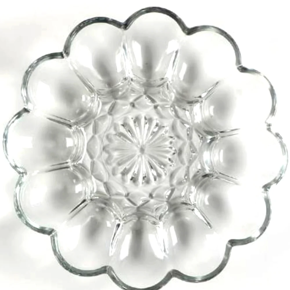 Egg Server "Presence Clear" by Anchor Hocking - Picture 2 of 2